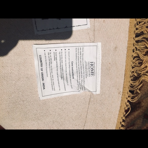 NW HOME DECORATORS ROUND RUG 45” - Picture 4 of 8